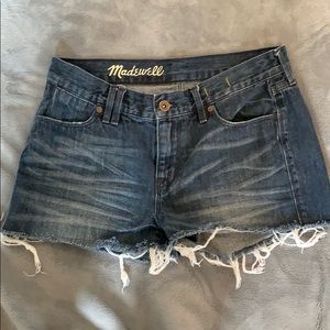 Madewell denim shorts